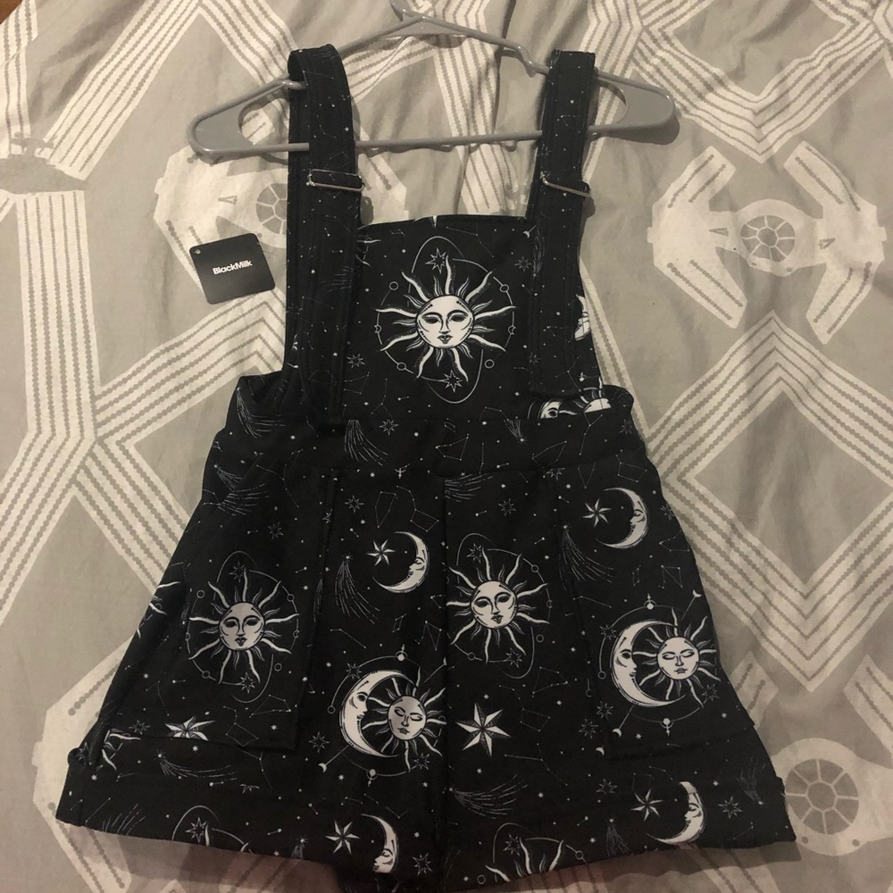 NWOT Blackmilk Sun and Moon Overalls